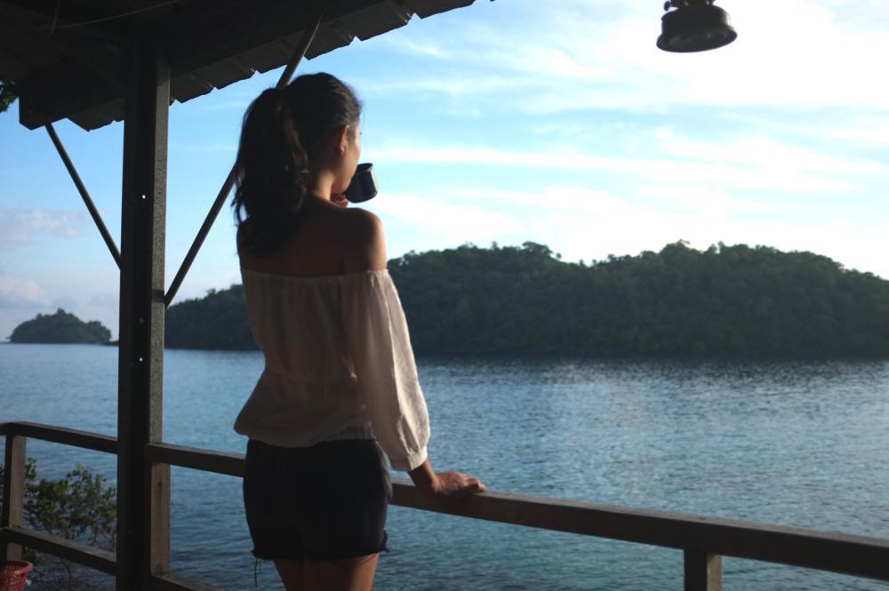 Olala Cafe & Bungalows ซาบัง ภายนอก รูปภาพ